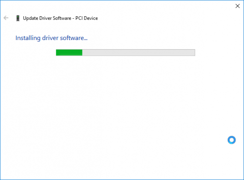 installing driver image