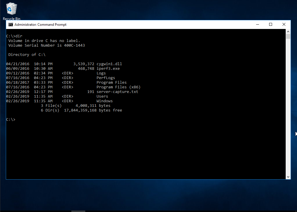 How to use Iperf to measure Bandwidth in Windows